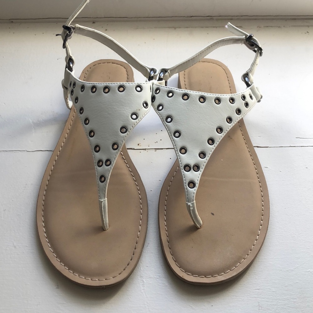 White Sandals